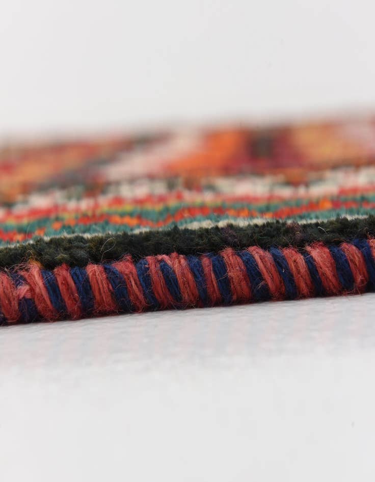 Detail image of 3' 9 x 6' 2  Hand Knotted Ghashghaei Persian Wool Rug