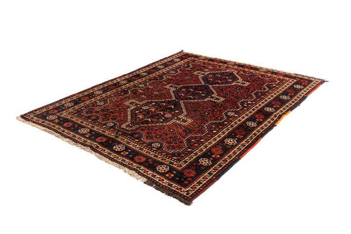5' 5 x 6' 11 Ghashghai Wool Rug