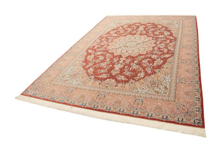 Detail image of 7' 11 x 11' Ghom Design Rug