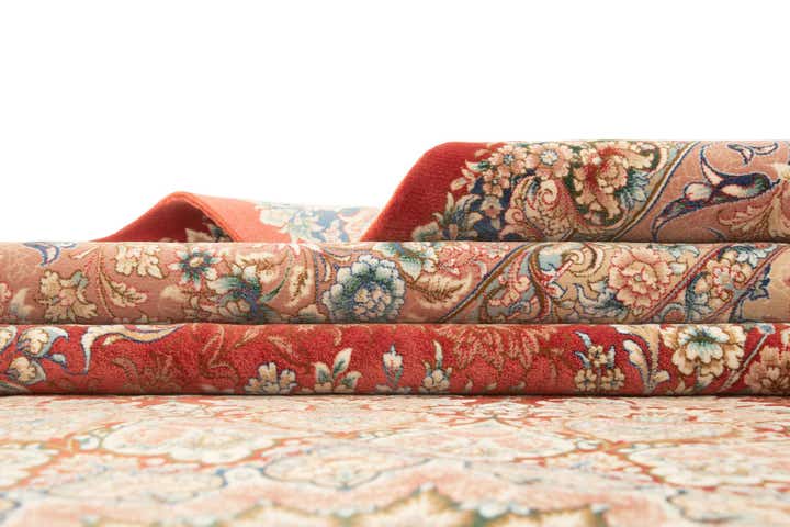 7' 11 x 11' Ghom Design Rug