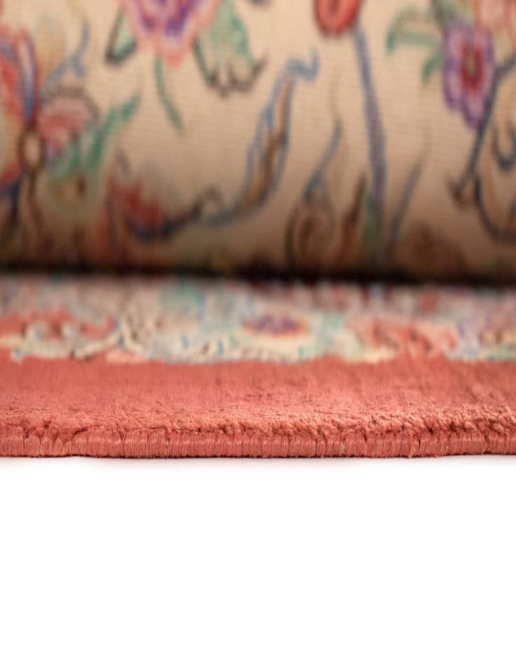 Detail image of 4' 4 x 6' 6 Ghom Silk Rug