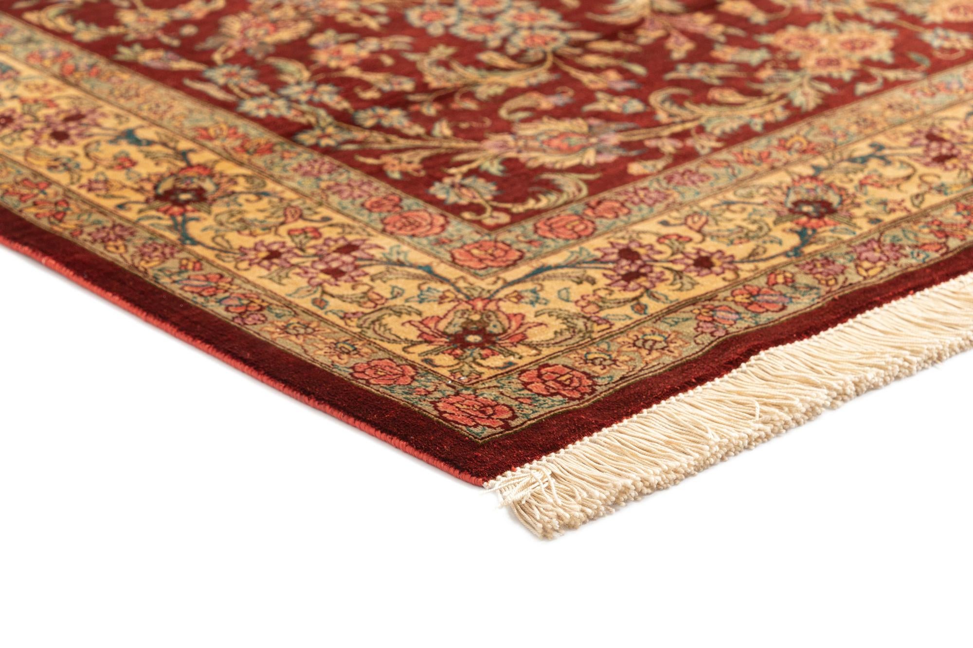 3' 4 x 5' 2 Ghom Silk Rug