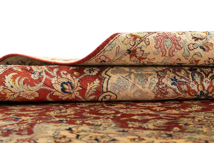 Detail image of 100cm x 155cm Ghom Silk Rug