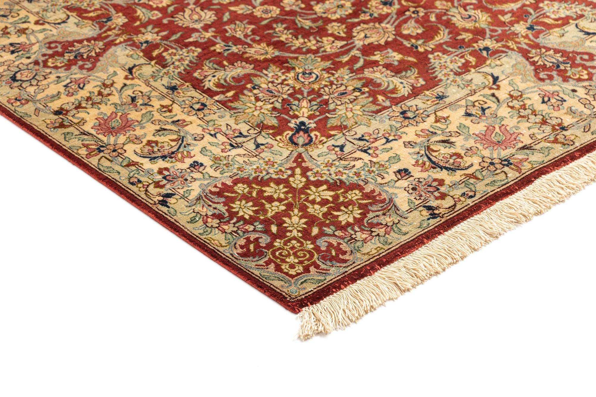 100cm x 155cm Ghom Silk Alfombra
