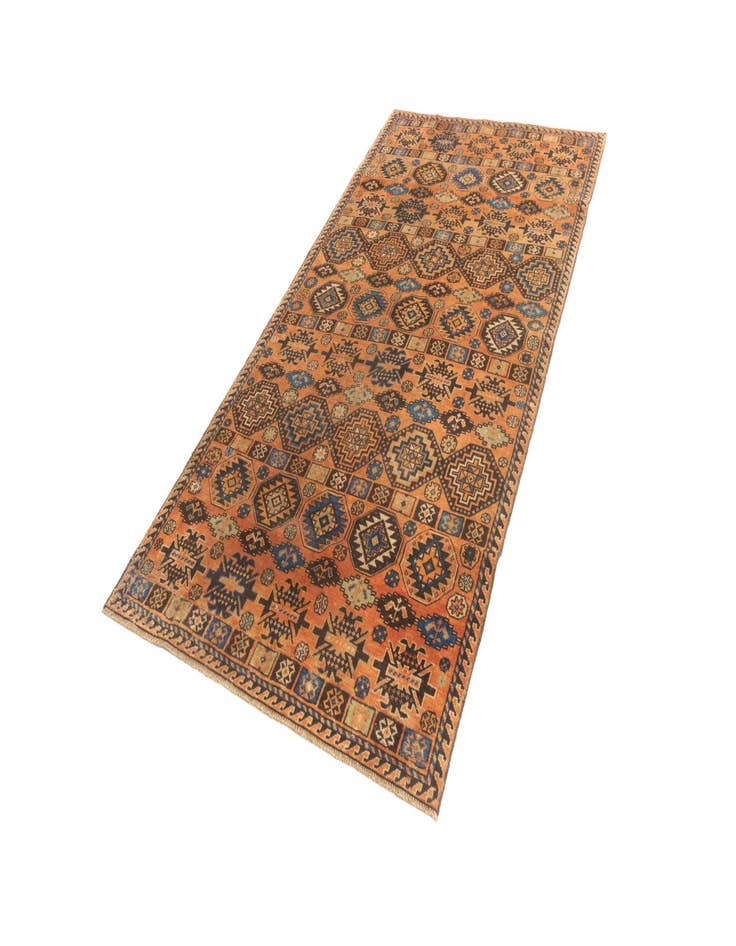 Detail image of 4' 1 x 8' 5 Hamedan Rug