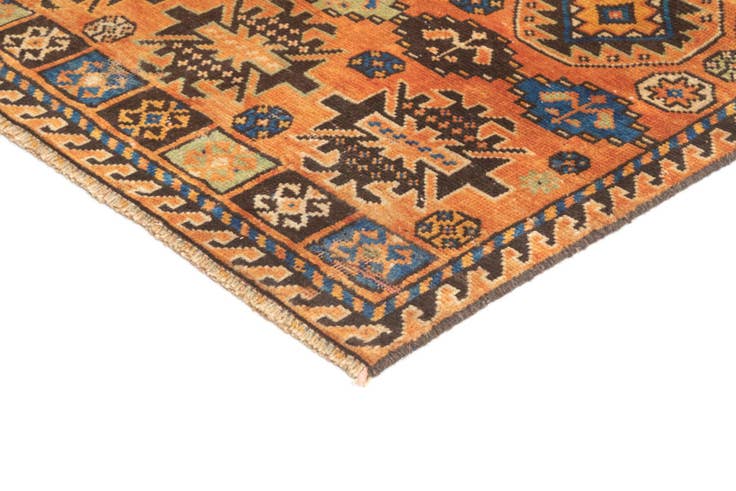 Detail image of 4' 1 x 8' 5 Hamedan Rug