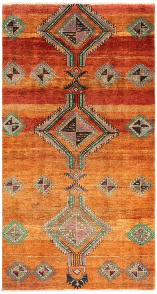 Detail image of 3' 9 x 7' 1 Hamedan Rug