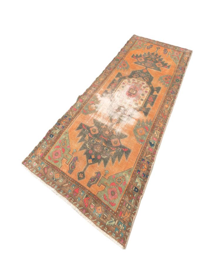 Detail image of 3' 8 x 8' 11 Hamedan Rug