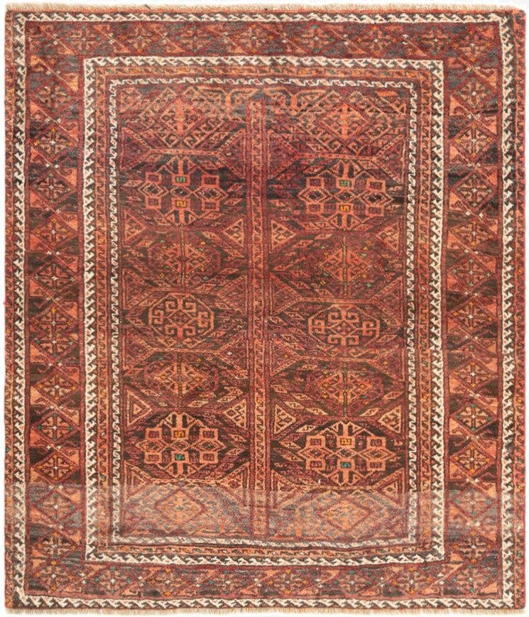 3' 7 x 4' 1 Hamedan Rug