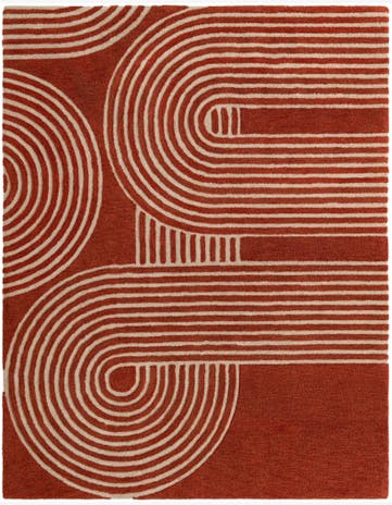 7' 10 x 10' Handtufted Wool Rug