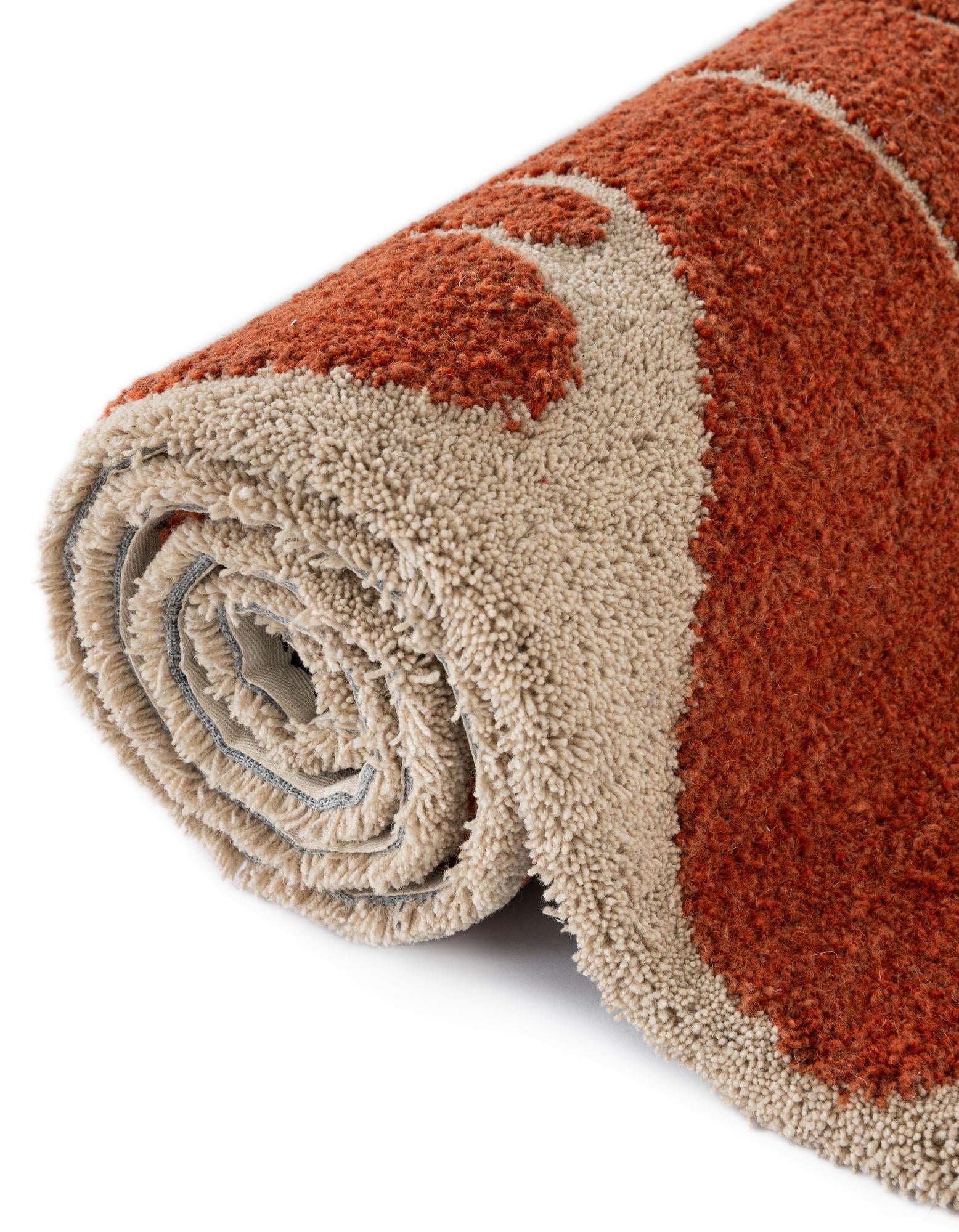 155cm x 245cm Handtufted Wool Rug