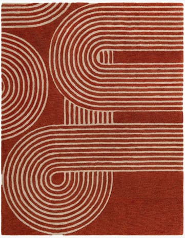 7' 10 x 10' Handtufted Wool Rug