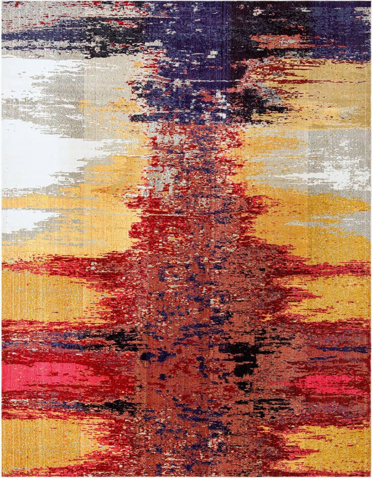 Detail image of 10' 6 x 16' 5 Washable Hyacinth Rug