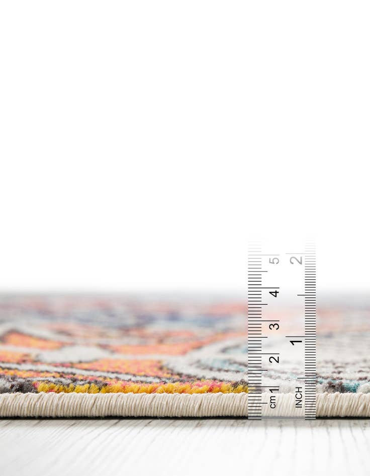 Detail image of 3' 3 x 5' 3 Washable Hyacinth Rug