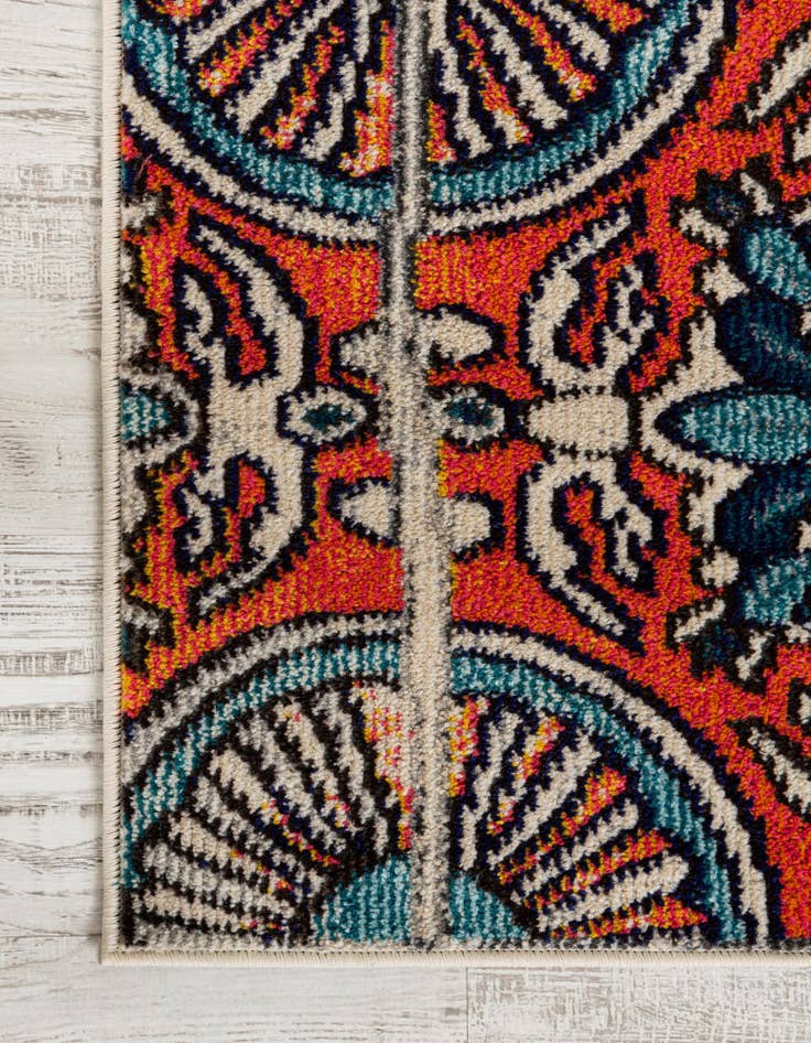 Detail image of 5' x 8' Washable Hyacinth Rug