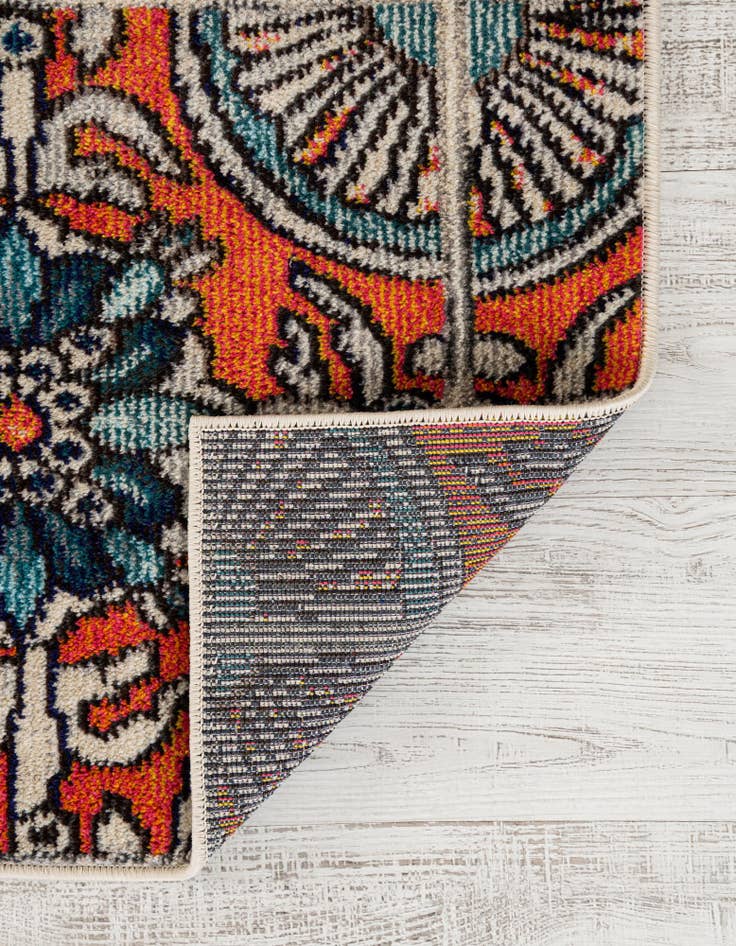 Detail image of 3' 3 x 5' 3 Washable Hyacinth Rug