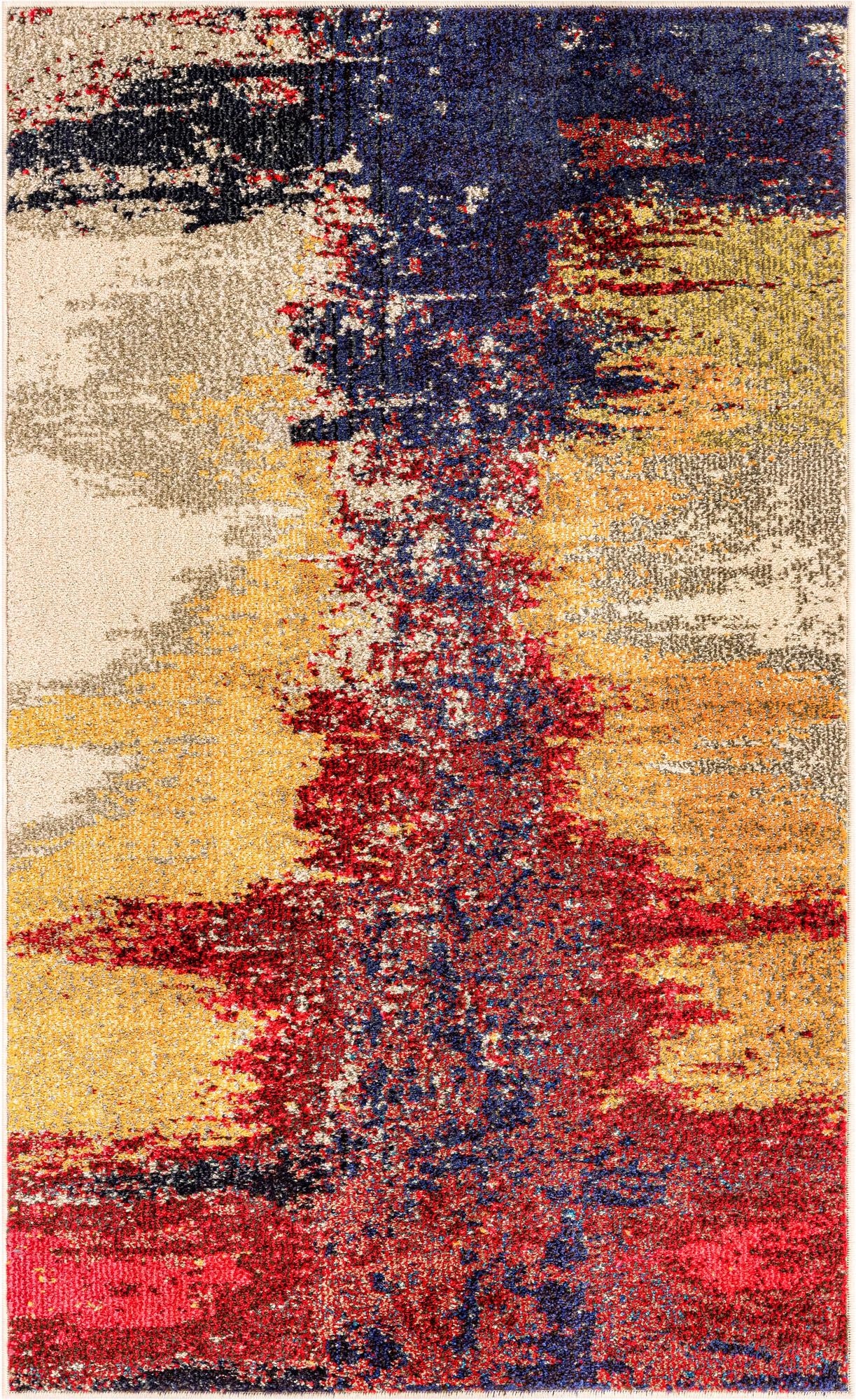 3' 3 x 5' 3 Washable Hyacinth Rug