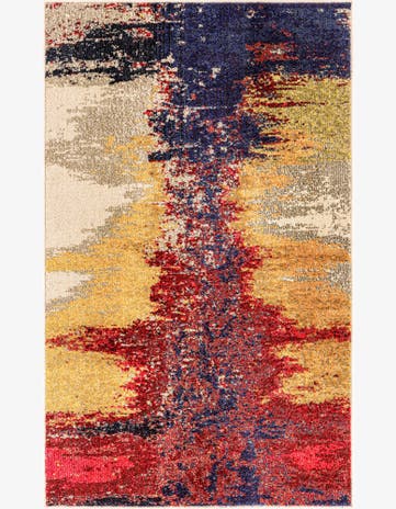 3' 3 x 5' 3 Washable Hyacinth Rug
