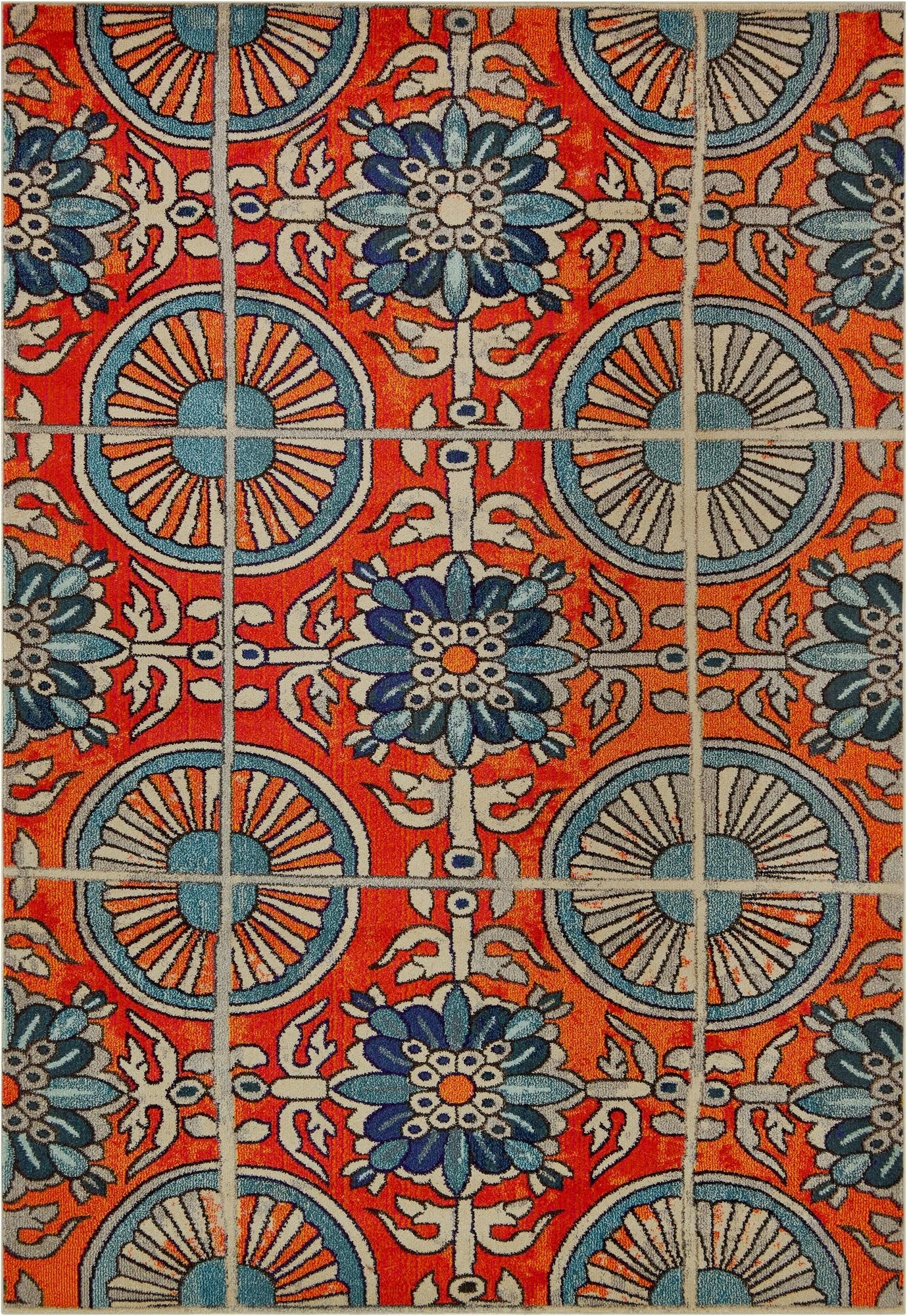 7' x 10' Washable Hyacinth Rug