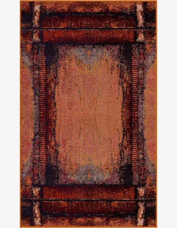 3' 3 x 5' 3 Washable Hyacinth Rug