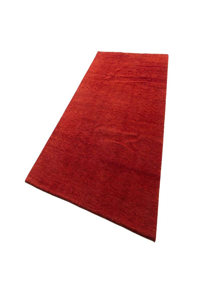 6' 7 x 9' 10 Hand Knotted Indo Gabbeh Wool Rug