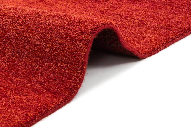 Detail image of 6' 7 x 9' 10 Hand Knotted Indo Gabbeh Wool Rug