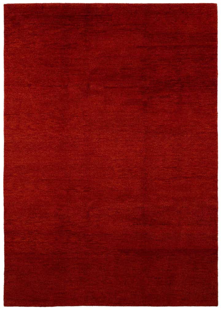 6' 7 x 9' 10 Hand Knotted Indo Gabbeh Wool Rug