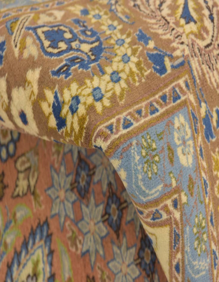 Detail image of 10' 2 x 13' 3 Hand Knotted Isfahan Persian Wool Rug