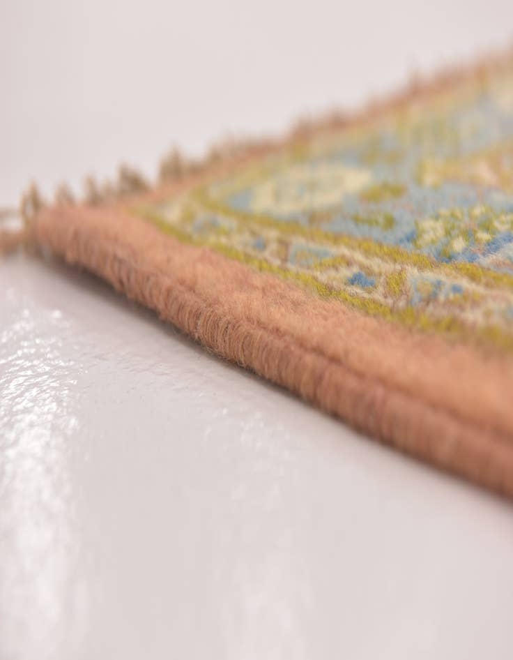 Detail image of 10' 2 x 13' 3 Hand Knotted Isfahan Persian Wool Rug