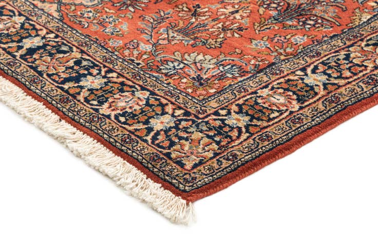 Detail image of 4' 3 x 6' Hand Knotted Jaipur Wool Rug