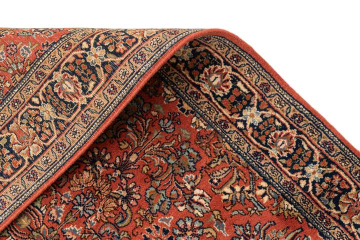 4' 3 x 6' Hand Knotted Jaipur Wool Rug