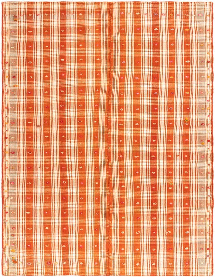 Detail image of 4' 5 x 7' 4 Jajim Rug