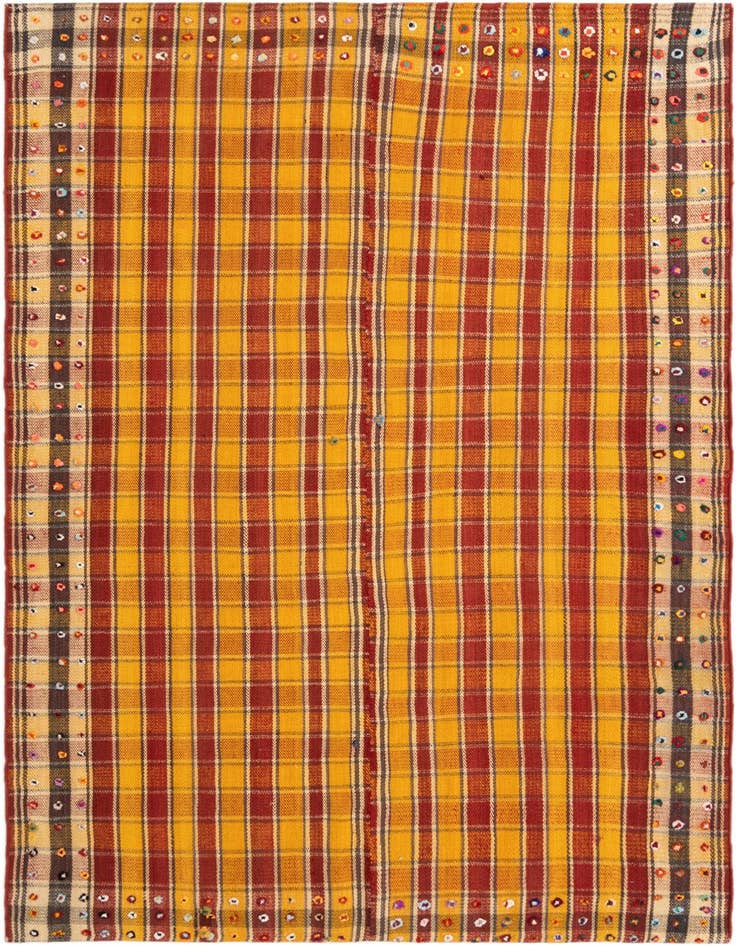 Detail image of 5' 4 x 7' 1 Jajim Rug