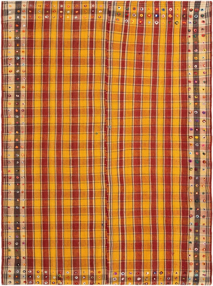 Detail image of 5' 4 x 7' 1 Jajim Rug