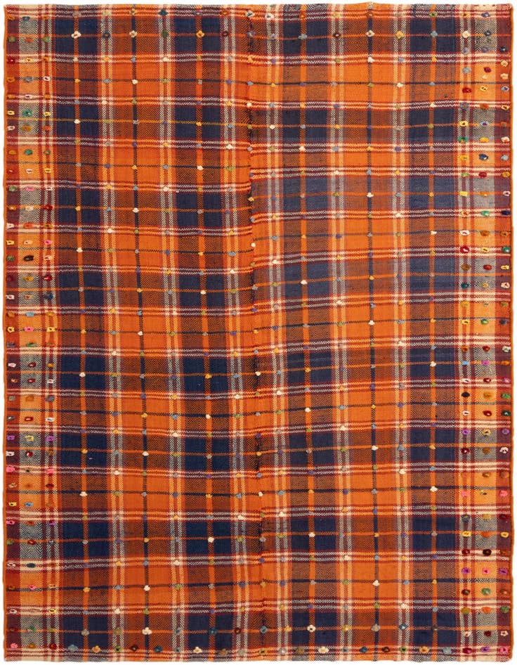 Detail image of 4' 9 x 7' 7 Jajim Rug
