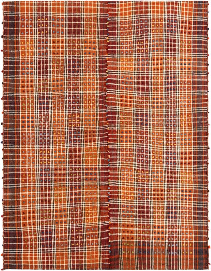 Detail image of 5' 1 x 6' 8 Jajim Rug