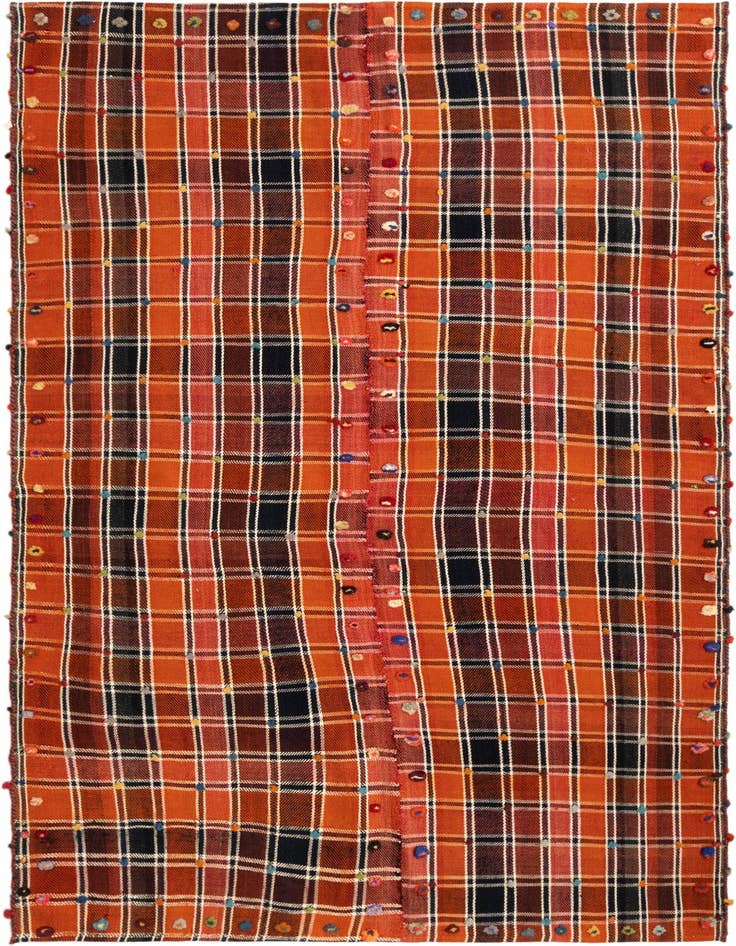 Detail image of 4' 6 x 7' 5 Jajim Rug