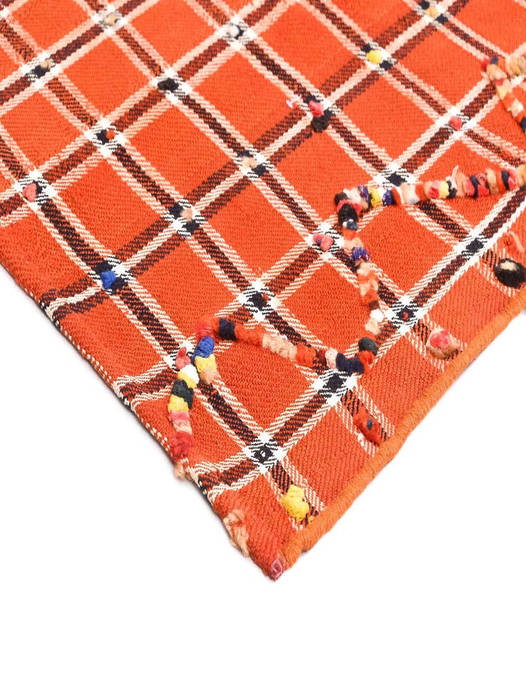 Detail image of 4' 7 x 6' Jajim Rug