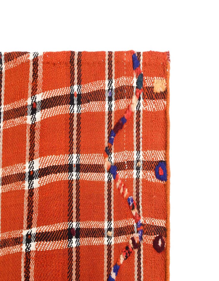 Detail image of 4' 7 x 6' Jajim Rug