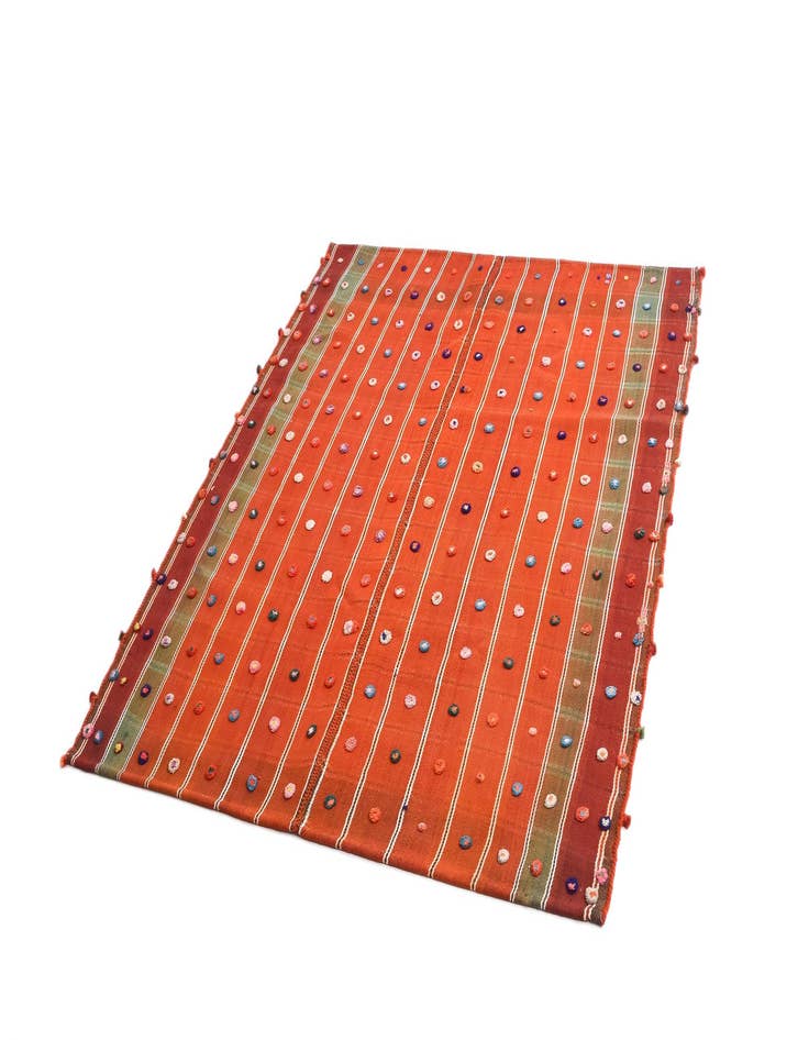 Detail image of 5' 1 x 6' 2 Jajim Rug