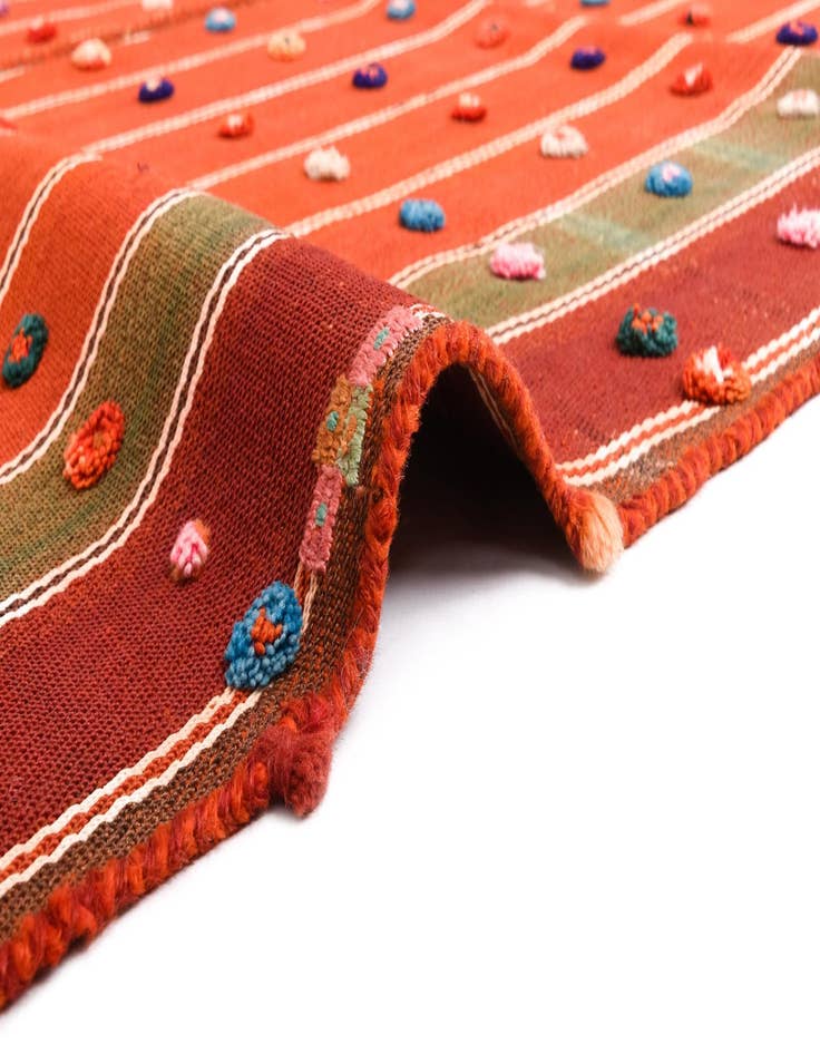 Detail image of 5' 1 x 6' 2 Jajim Rug