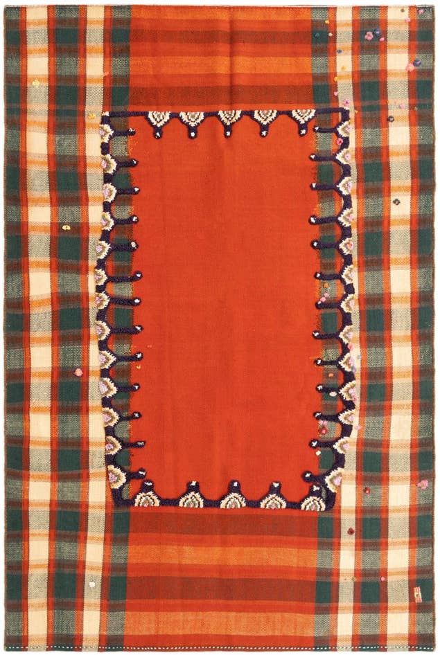 Detail image of 4' 8 x 6' 11 Jajim Rug