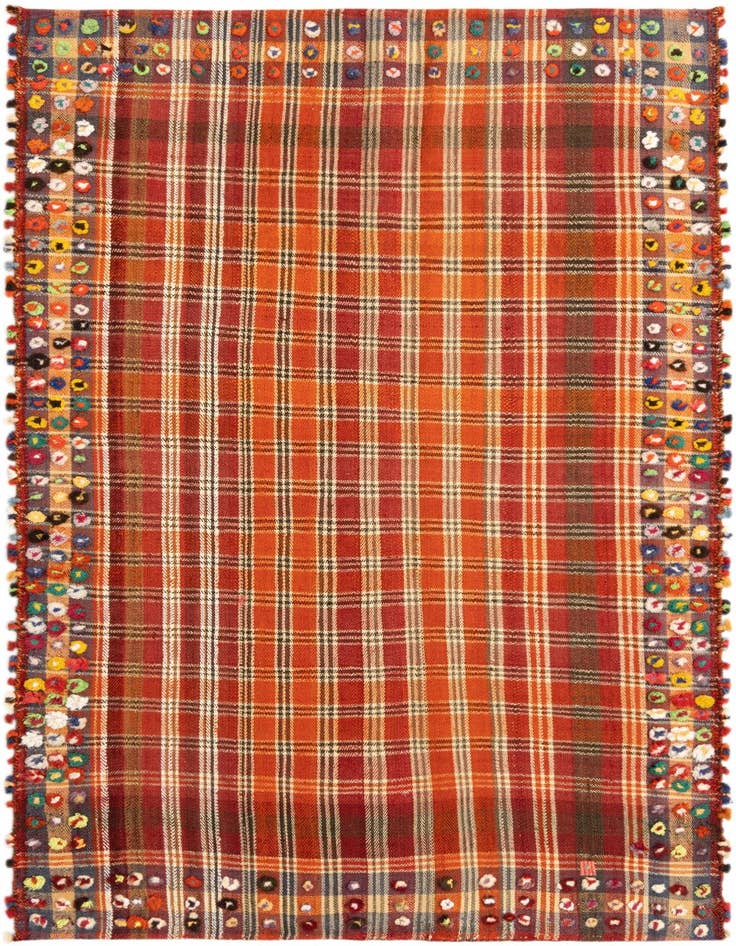 Detail image of 4' 2 x 6' 7 Jajim Rug
