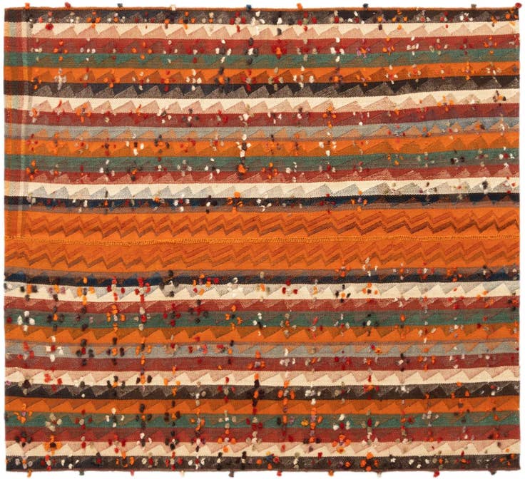 Detail image of 5' 5 x 6' 1 Jajim Rug