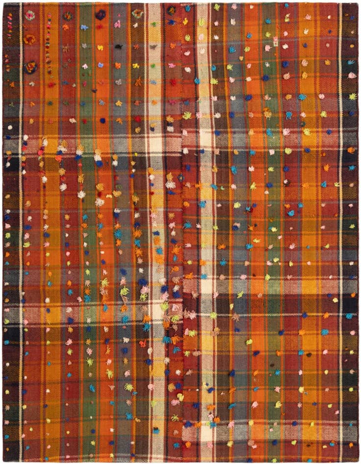 Detail image of 4' 11 x 6' 1 Jajim Rug