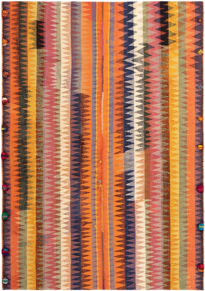 Detail image of 4' 8 x 6' 8 Jajim Rug