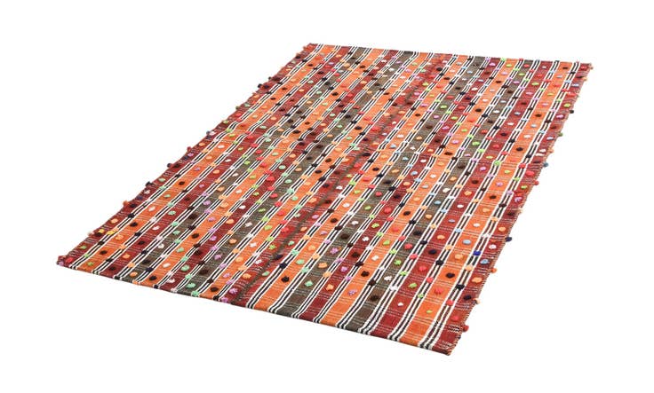 Detail image of 4' 10 x 7' Jajim Rug