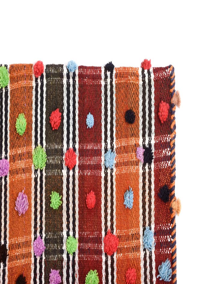 Detail image of 4' 10 x 7' Jajim Rug