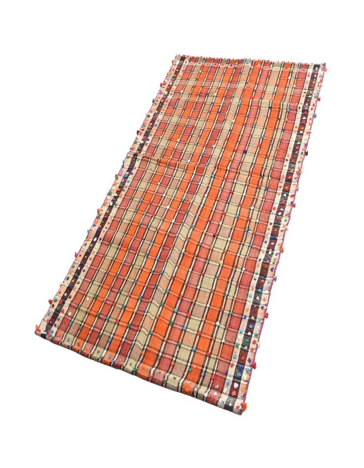 Detail image of 4' 7 x 7' 1 Jajim Rug