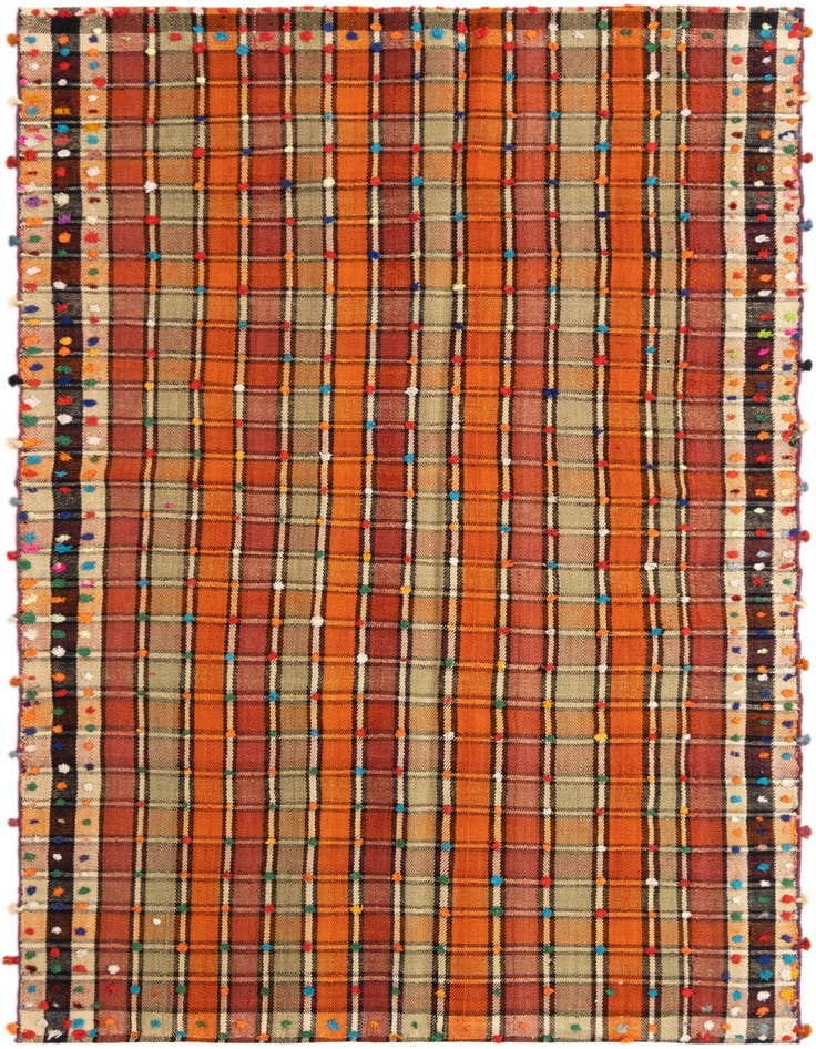 Detail image of 4' 7 x 7' 1 Jajim Rug